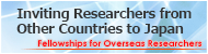 Fellowships for Overseas Researchers