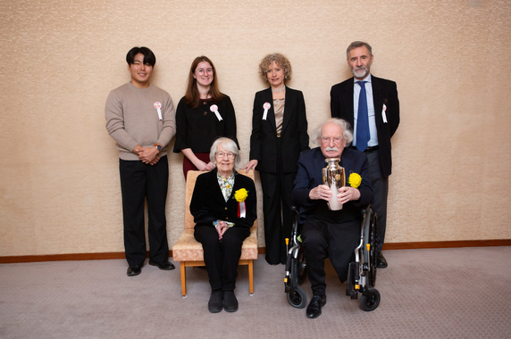 Prof. Rizzolatti and his family.