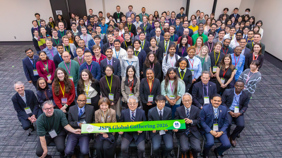 外国人特別研究員交流会　集合写真