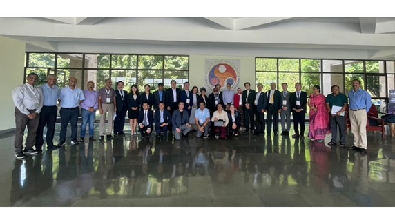 Commemorative photo with faculty members from IIT Guwahati