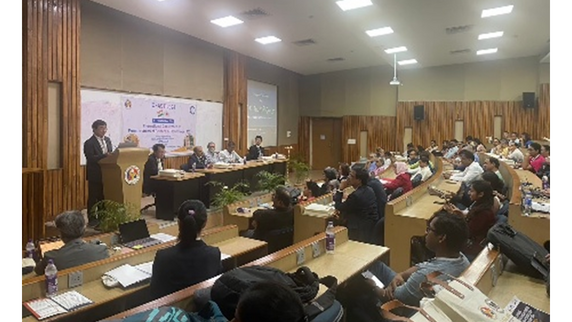 Director Otani giving opening remarks