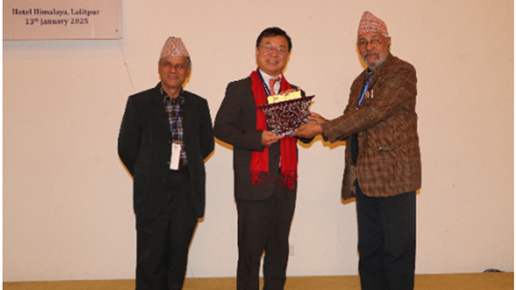 NJAA President (right) and Director Otani 