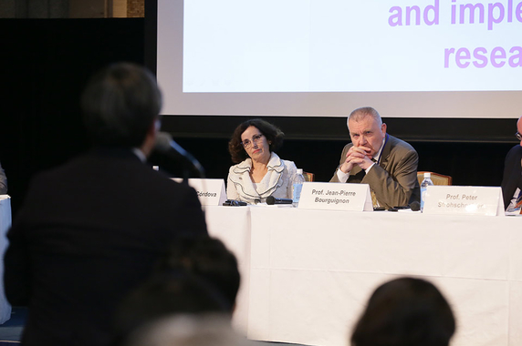 Photo of a symposium session