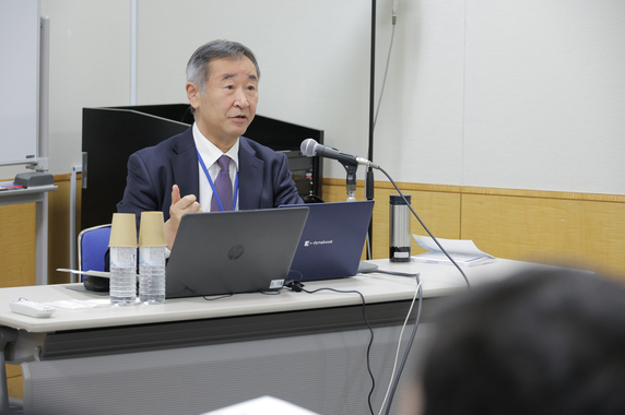 グループディスカッションでの梶田博士