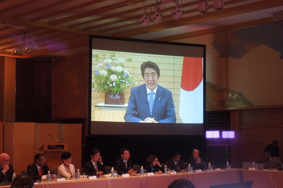 Photo of a symposium session