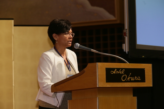 Photo of a symposium session