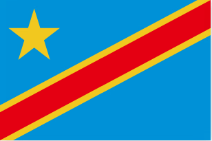Flag Democratic Republic of the Congo