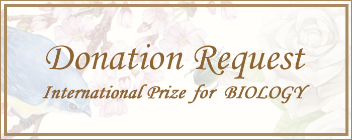 International Prize for Biology Donation