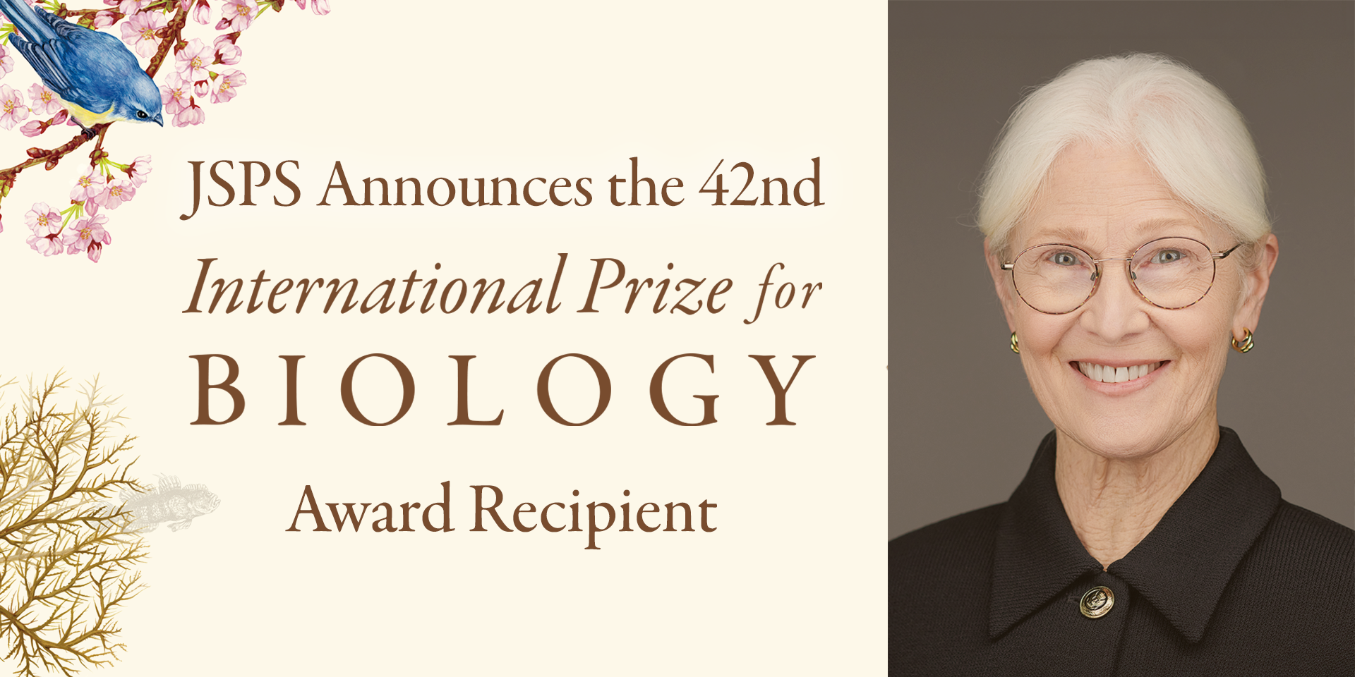 International Prize for BIOLOGY Award Recipient