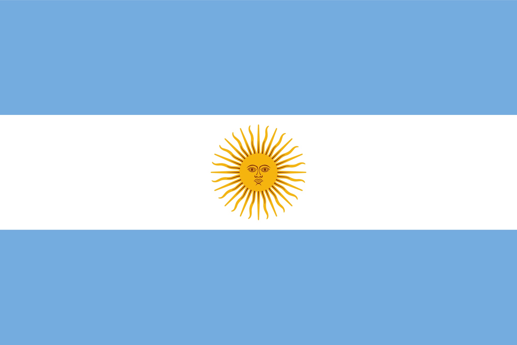 Algentina flag