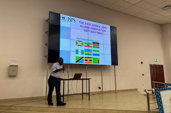 Presentation during workshop in Zambia