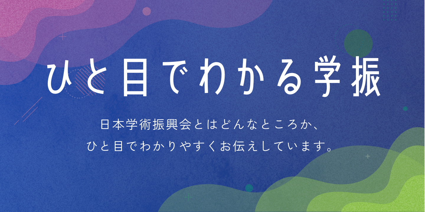 「ひと目で分かる学振」のページを見る