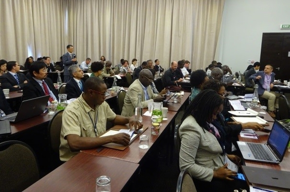 Participants attentively listening to discussions