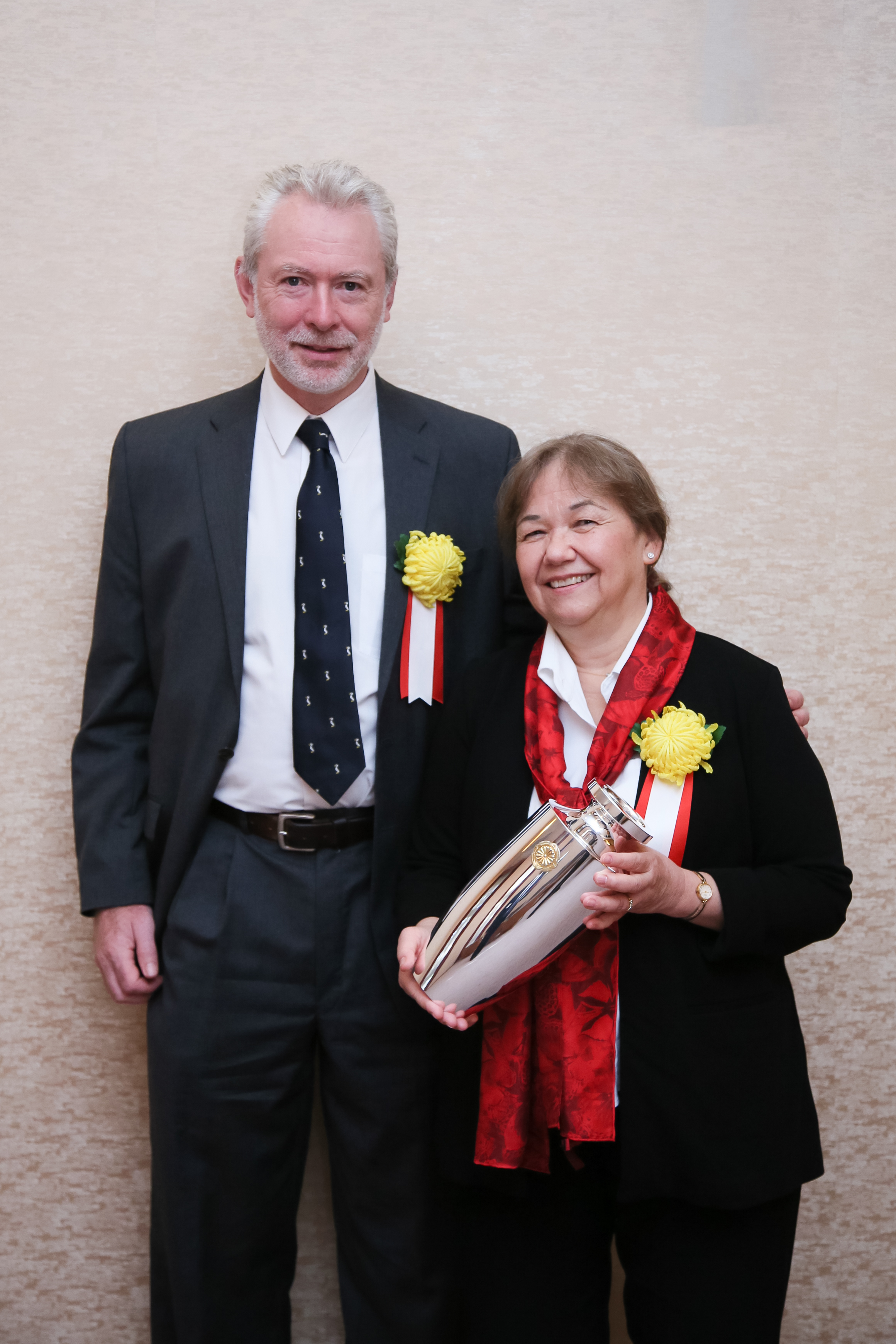 Photo: Dr. Pierce with her spouse
