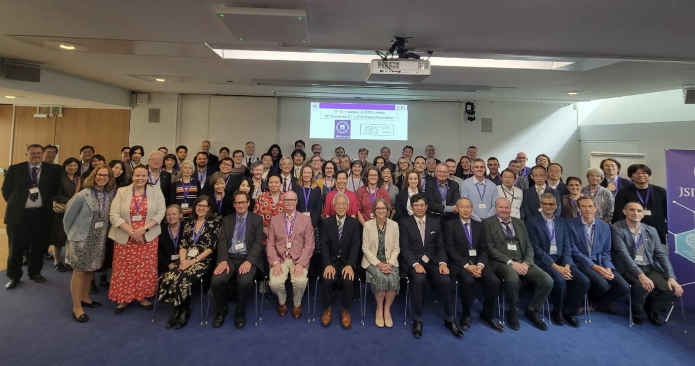Celebration of the 30th Anniversary of JSPS London Office and the 20th ...