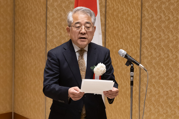 日本学術振興会理事長の式辞