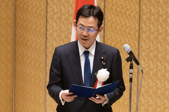 あべ俊子文部科学大臣の祝辞