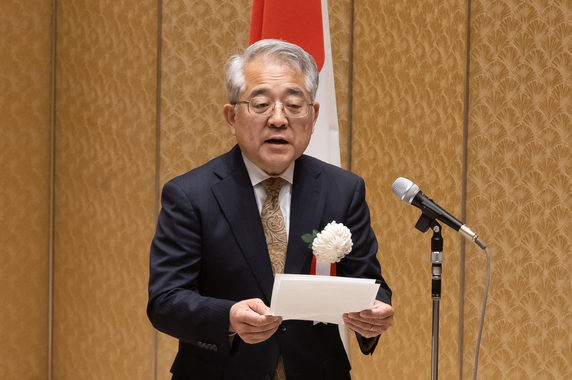 日本学術振興会理事長の式辞