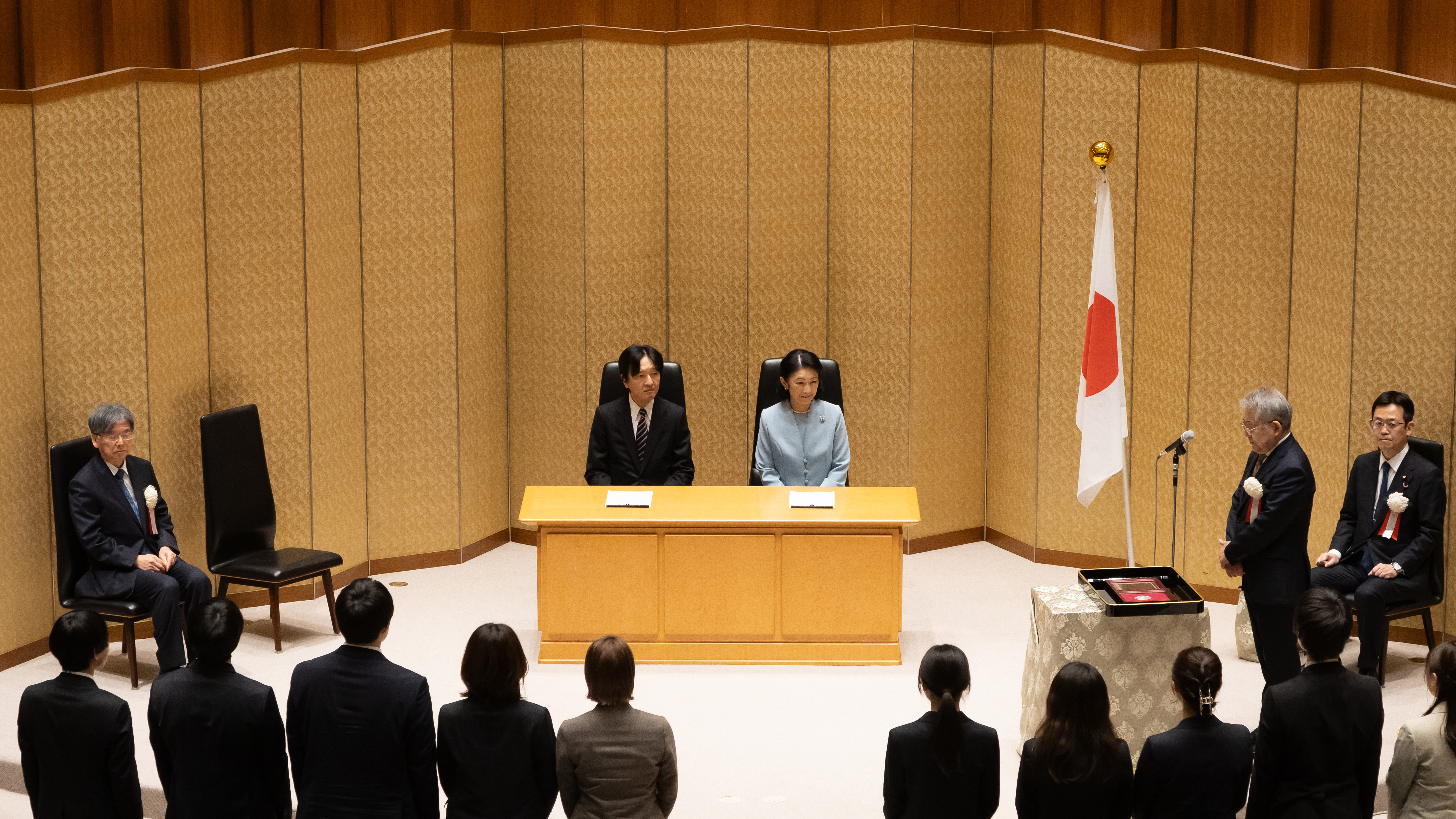 第15回日本学術振興会育志賞授賞式の様子