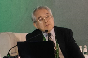 パネル登壇する杉野剛日本学術振興会理事長