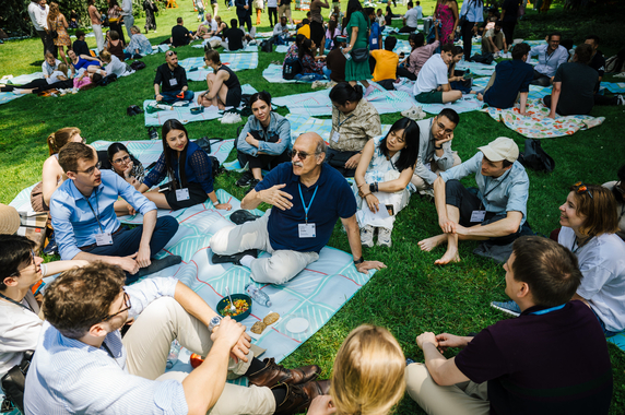Science Picnic on the Arboretum Lawn