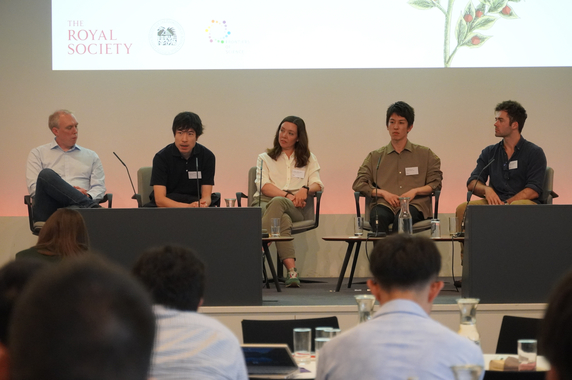 Speakers answering questions