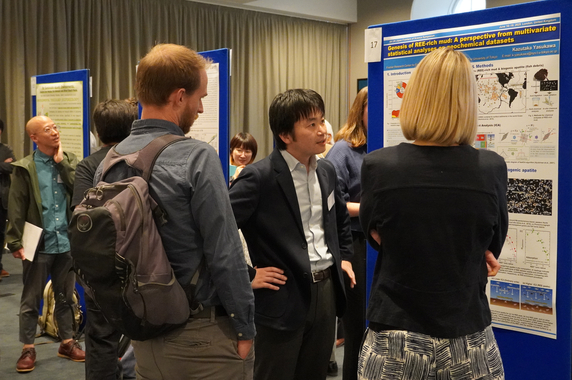 Poster session: exchanging ideas with participants