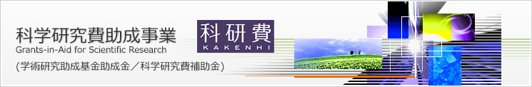 科研費による成果 科学研究費助成事業 日本学術振興会
